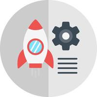 Launch Optimization Vector Icon Design