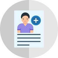 Employee Account Vector Icon Design