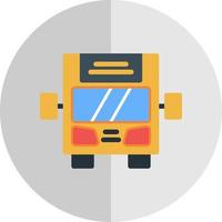 Bus Display Vector Icon Design