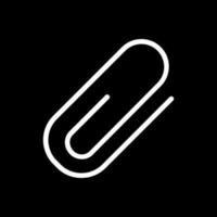 Paperclip Vector Icon Design