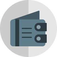 Wallet Vector Icon Design