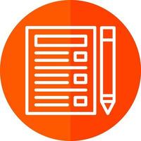 Task List Vector Icon Design