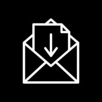 Inbox Vector Icon Design