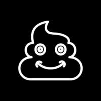Poop Vector Icon Design