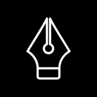 Pen Nib Vector Icon Design