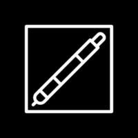 Pen Square Vector Icon Design