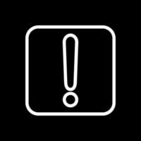 Exclamation Vector Icon Design