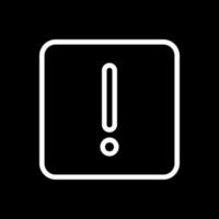 Alert Vector Icon Design