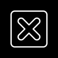 Delete Vector Icon Design
