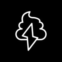 Poo Storm Vector Icon Design