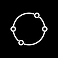 Dot Circle Vector Icon Design