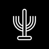 Menorah Vector Icon Design