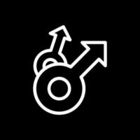 Mars Double Vector Icon Design