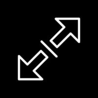 Expand Alt Vector Icon Design