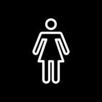 Female Vector Icon Design