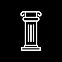 Columns Vector Icon Design