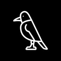 Crow Vector Icon Design