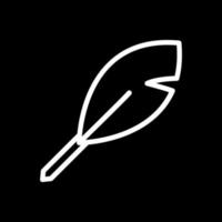 Feather Vector Icon Design