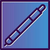 Pen Square Vector Icon Design