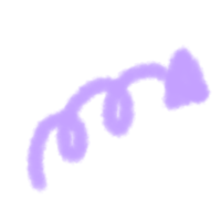 flecha línea mano dibujar png