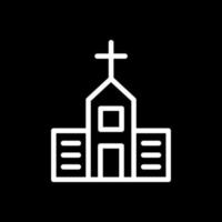 diseño de icono de vector de iglesia