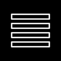 Align Justify Vector Icon Design