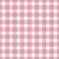 Seamless pink gingham pattern photo