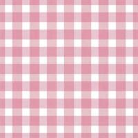 Seamless pink gingham pattern photo