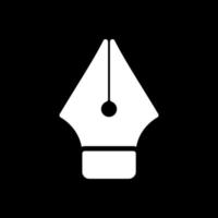 Pen Nib Vector Icon Design