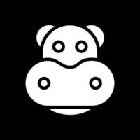 Hippo Vector Icon Design