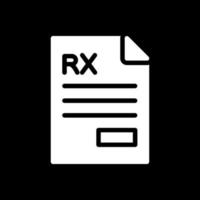 Prescription Vector Icon Design