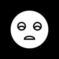 Frown Vector Icon Design
