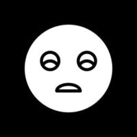 Frown Vector Icon Design