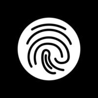 Fingerprint Vector Icon Design