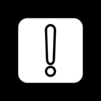 Exclamation Vector Icon Design