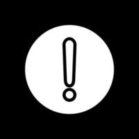 Exclamation Circle Vector Icon Design