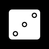 Dice Three Vector Icon Design