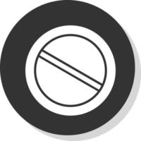 Slash Vector Icon Design