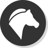 Horse Head Vector Icon Design