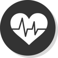 Heartbeat Vector Icon Design