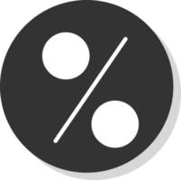 Percent Vector Icon Design