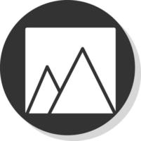 Mountain Vector Icon Design