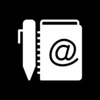 Address Book Vector Icon Design