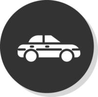 diseño de icono de vector de lado de coche