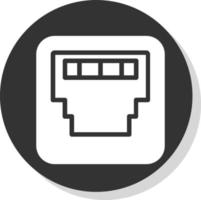 Ethernet Vector Icon Design