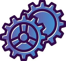 Cogs Vector Icon Design