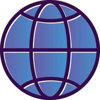 Globe Vector Icon Design