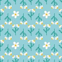 Floral Seamless Pattern Design vector