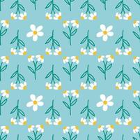 Floral Seamless Pattern Design vector