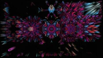 abstract colorful seamless pattern kaleidoscope photo